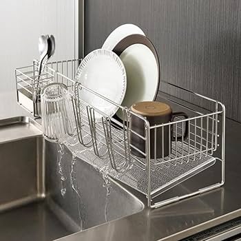 Amazon｜ディノス 水切りかご ラック シンク周り用品 吸水マット